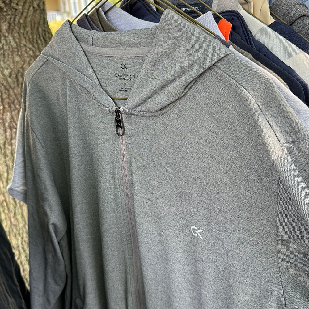 Calvin Klein sports zip